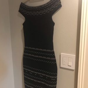 Ted Baker black fitted dress